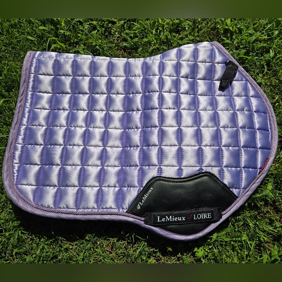Tapis De Selle Lemieux Earth GP - Taille Universelle, Couleur Océan - Neuf